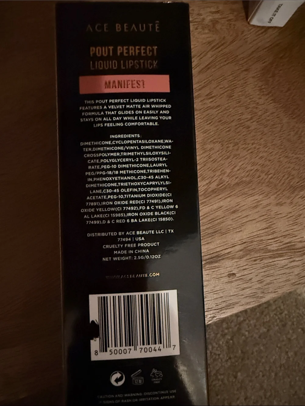 Ace beaute pout perfect liquid lipstick